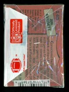 1987 Topps FB unopened cello pack (28 cards) Jim Everett RC showing - MINT - Picture 1 of 2