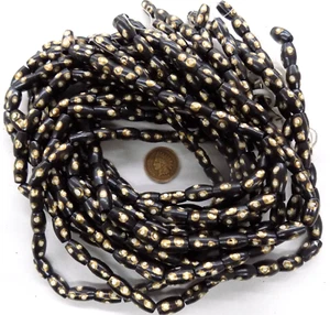 12 Strands WHOLESALE BULK Tribal African batik Kenya Bone Trade Beads #X80 READ - Picture 1 of 1