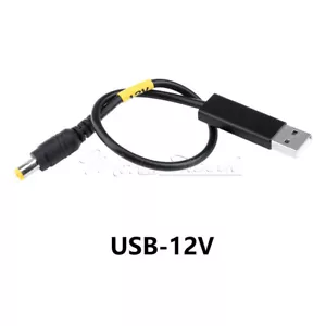 5PCS DC5V to 12V USB Boost Line Fast Charging Decoy Power Charging Cable USA - Picture 1 of 5