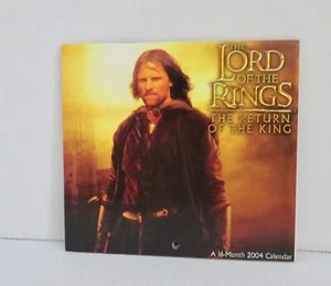 Orlando Bloom Legolas LOTR 2004 Calendar Aragorn Gandalf - Picture 1 of 6