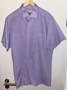 Marvelis - Hemd - Kurzarm - Gr. 46 - Slim Fit - flieder - Bild 1 von 3