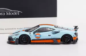 Aurora 1:64 Blue F8xx Tributo Mansory Sport Diecast Metal Car Gift - Picture 1 of 6