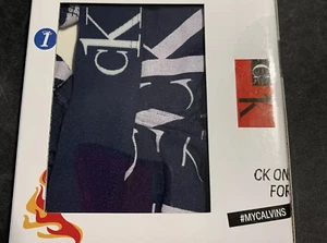 NUEVO CON ETIQUETAS Calvin Klein Hombre (Pequeño) CK ONE CALZONCILLO BOXER DE PELUCHE NB2991-400 - Imagen 1 de 4