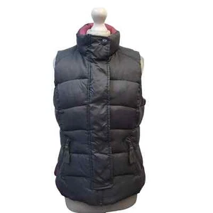 Joules Grey Full Zip Gilet Bodywarmer Women's UK Size 12 - Picture 1 of 6