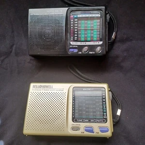 2 VTG Radios, Bell & Howell 9 band & Mdl KK-9/ 7 Multi Band AM/FM "BOTH WORKING" - Picture 1 of 11