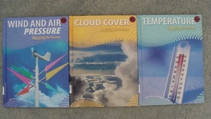 Measuring the Weather by Alan Rodgers Wind & Air, Cloud Cover, Temperature HC - Picture 1 of 4