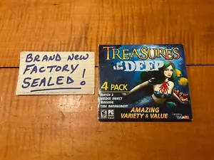 Treasures of the Deep 4 Pack PC Games Windows Computer DVD -ROM 2013 NEW SEALED - Picture 1 of 8