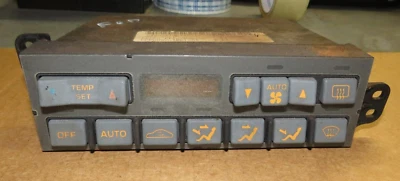Corvette C68 1990 1991 aire acondicionado controlador de tablero, GM 16080811, no funciona Foto 1 de 3
