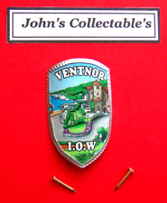 COLLECTABLE VENTNOR ISLE OF WIGHT WALKING STICK BADGE  / MOUNT  LOT 5