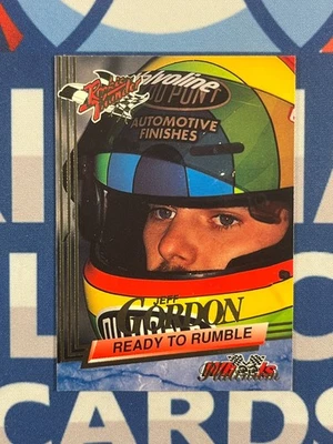 1993 Wheels Rookie Thunder Platinum Jeff Gordon #82 - Image 1 of 2