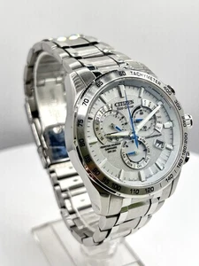 Citizen Eco Drive 44mm E650 -s123394 Perpetual Calendar CHRONOGRAPH WORKING - Bild 1 von 12