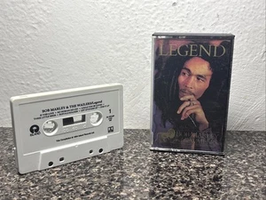 BOB MARLEY Legend CASSETTE 1984 Island 7 90169-4 White Shell Very Good - Picture 1 of 2