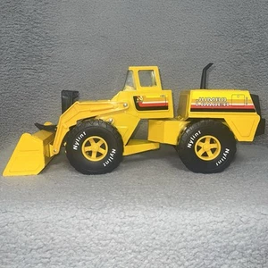 Vintage 70er Nylint Jumbo Frontlader gelb Pressstahl Spielzeug LKW *tadellos* - Bild 1 von 14
