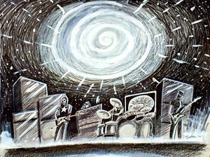 PINK FLOYD PRINT poster the wall dark side of the moon cd live concerto meddle lp - Foto 1 di 1