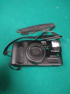 Canon Sure Shot Mega Zoom 76 35MM Point Shoot Film Camera - Untested - Picture 1 of 2
