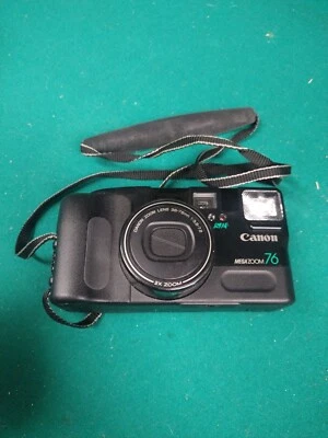 Canon Sure Shot Mega Zoom 76 35MM Point Shoot Film Camera - Untested - Image 1 of 2
