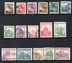 Böhmen & Mähren Briefmarkenlot - Scott #s 21/80 - storniert - Bild 1 von 2