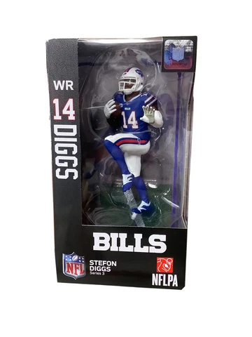 Imports Dragon NFL Football SERIES 3 STEPHON DIGGS Buffalo Bills 7" Figure Cover
