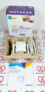 Répéteur Netgear N300 WN3000RPv3 Prolongateur WIFI 300Mbps 2.4Ghz RJ45 Plug TBE - Photo 1/3