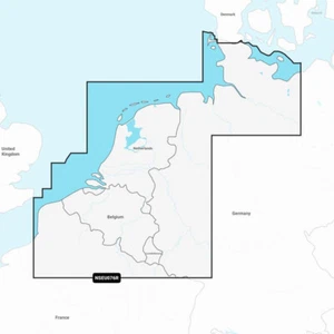 ✅ Navionics+ Plus Seekarte SD/MSD NAEU076R Holland Belgien Deutschland West✅ - Bild 1 von 1