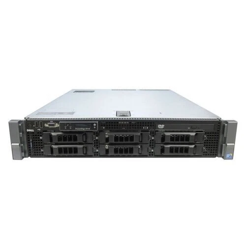 Dell PowerEdge R710 2x Xeon ?.??Ghz X5??? QC 128GB DDR3 6x 2TB SAS LFF HDD Rails - Image 1 of 4