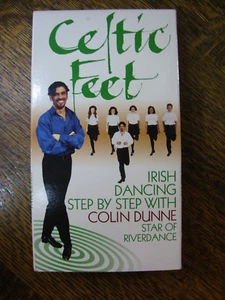 VHS Video Tape Celtic Feet Irish Dancing with Colin Dunne Step by Step 1995 - Picture 1 of 4