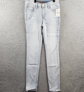 Joe's Jeans Ultra Slim Fit Skinny Ankle Jeans Girls' 16 Cecily Denim Button Zip - Picture 1 of 15