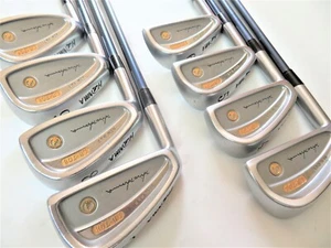 HONMA LB-708 NEW H&F GOLD 2STAR LEFT-HANDED R-FLEX 8PC IRONS SET GOLF CLUBS NWO - Picture 1 of 7