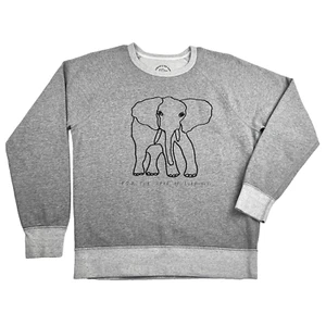 Felpa J.Crew The David Sheldrick Wildlife Trust per amore degli elefanti S - Foto 1 di 13