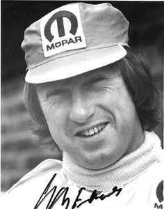 Guy Edwards SIGNIERT F1 Aurora AFX Serie Original Presseportrait 1978 - Bild 1 von 2