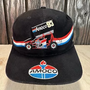 Gorra de coche Sprint Dale Blaney Amoco 1998 vintage su primera temporada en Sprints 93 gasolina - Imagen 1 de 12