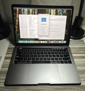 2018 Apple MacBook Pro Touch Bar 13" i5 8GB Ram 256GB - Battery Service - Picture 1 of 6