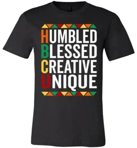 HBCU Pride Shirt Humble, Blessed, Creative, Unique - HBCU Experience YOUTH - Picture 1 of 4
