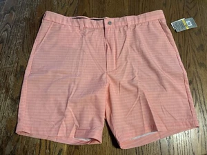 PGA Tour MEN GOLF SHORTS SHELL PINK SIZE 42 New With Tags - Picture 1 of 8