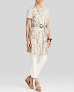 $5165 Designer Rare MAX MARA Women's Snakeskin Leather Ponera Vest Jacket 40 - Picture 1 of 4