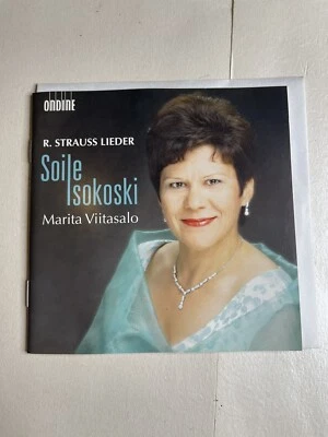 CD de música clásica Richard Strauss Lieder Soile Isokoski Marita Viitasalo Foto 1 de 4
