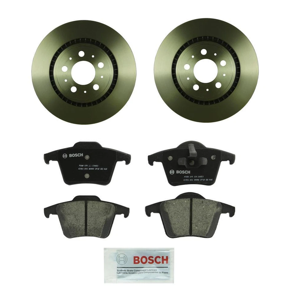 Bosch 2 rotores ventilados traseros 308 mm y kit de pastillas de freno de disco de cerámica para Volvo XC90 Foto 1 de 1
