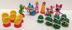 Menge 21 SUPER MARIO Brüder Kunststoff SCHACHFIGUREN Figuren Tortenaufleger - Bild 1 von 7