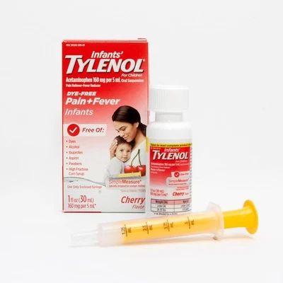 Tylenol Children's Age 2-11 Pain & Fever Liquid Oral Suspension 2oz EXP: 01/2026 - Image 1 of 4