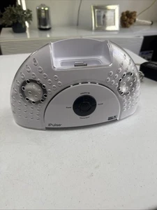 Altavoces estéreo Sharper Image iPulse jukebox base universal para iPod SI345 - Imagen 1 de 5