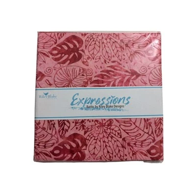 Expressions Batiks Layer Cake by Riley Blake Designs 10 inch Tiles - Image 1 of 4