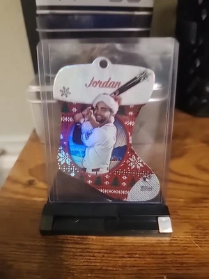 2024 Topps Holiday - Stocking Die-Cut Ornaments Jordan Lawlar #SDC-4 (RC) - Image 1 of 2