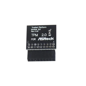 TPM2.0 Encryption Security Module Board LPC 18Pin Motherboards Card for ASROCK - Afbeelding 1 van 5