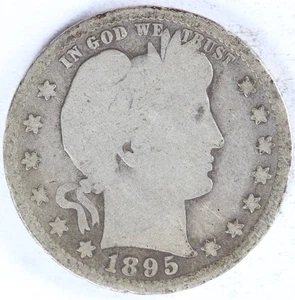 VF 1907 D Barber Quarter - Picture 1 of 2