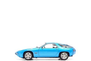 (Beschädigt) AUTOart 1:18 Porsche 928 in Minervablau metallic - Bild 1 von 15