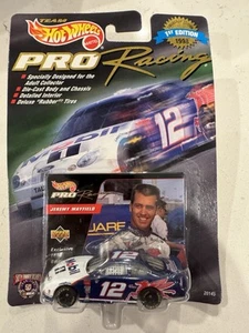NASCAR DIECAST 1:64 Hot Wheels Pro Racing 1998 #12 Mobil 1 Jeremy Mayfield - Picture 1 of 1