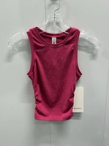 Lululemon License To Train eng anliegendes Tanktop Damen Gr. 2 pink neu mit Etikett - Bild 1 von 3