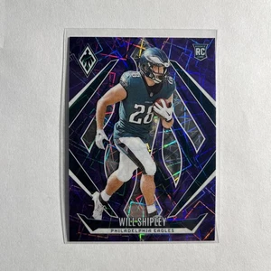 2024 Panini Phoenix - Rookies Will Shipley #248 Purple Lazer (RC) - Picture 1 of 2