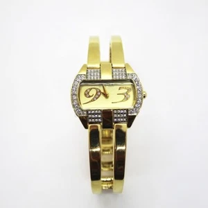 Quartz Watch Infije Steel Golden With Zircon - Picture 1 of 2