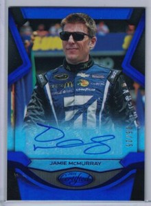 2016 CERTIFIED SIGNATURES MIRROR BLUE JAMIE MCMURRAY #5/25